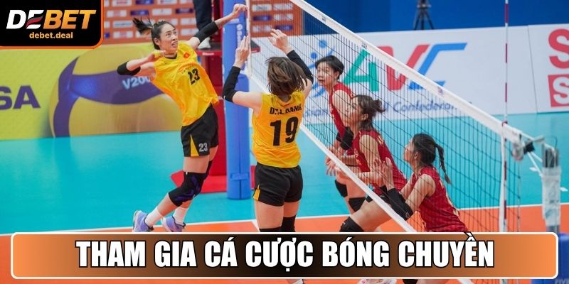 Tham gia cá cược bóng chuyền